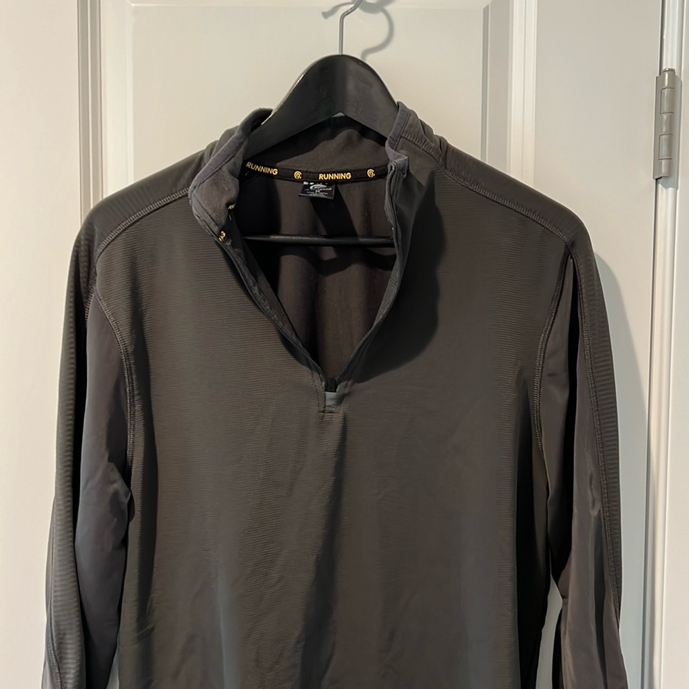 Charcoal Champion Running 1/4 Zip